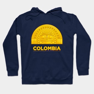 Ancient colombian indigenous golden zooform representation Hoodie